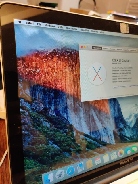 Apple MacBook Pro 15.4" (1TB HDD, Intel Core i5 , 2.4GHz, 2010 5