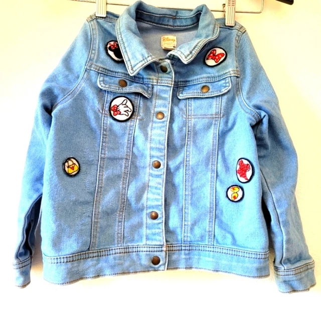 Sz 7/8 Disney Tutu Couture Girl's Jean Jacket