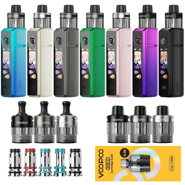 VOOPOO DRAG X Pod Kit E-Zigarette 80W (gebraucht) EUR 21,00 - PicClick DE