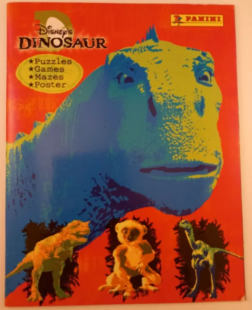Disney's Dinosaur : Vintage Panini Sticker Album : 100% Complete