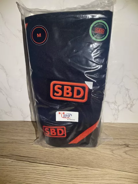 SBD Powerlifting Knee Sleeves IPF APPROVED Size M Medium *BRAND NEW*