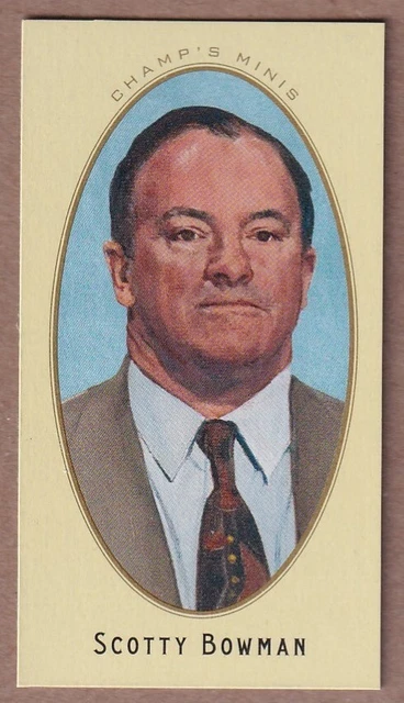2011-12 Parkhurst Champions Champ's Mini Green Backs #22 Scotty Bowman