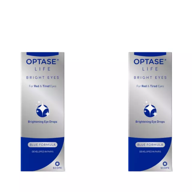 Optase Life Brightening Eye Drops 10ml [Pack 2 3 4]