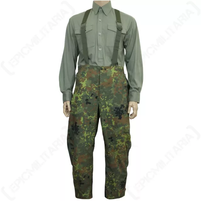 Original Waterproof Flecktarn Trousers - Goretex Genuine German Army Surplus 2