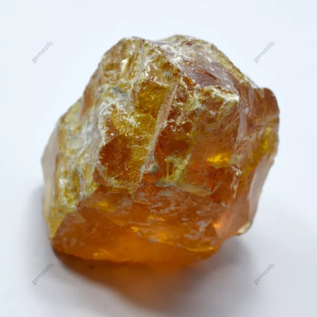 250.10 Ct Natural Amber Gemstone ORANGE Rough Uncut CERTIFIED Raw Loose Gemstone