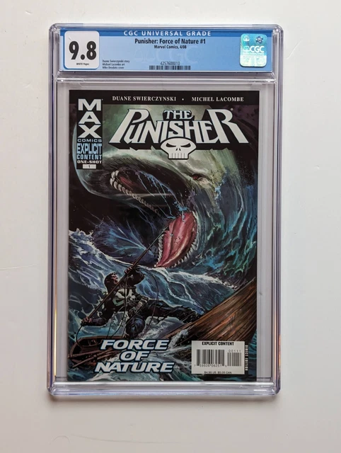 The Punisher Force Of Nature #1 One-Shot (2008) Marvel Max Comics 9.8 Cgc