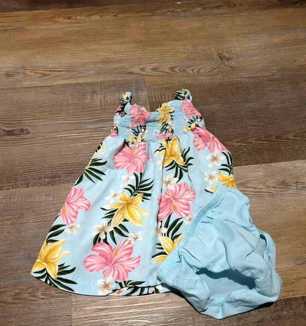 Carter's baby girl Hawaiian Dress size 18M