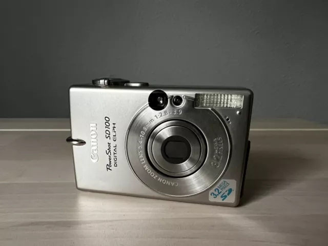 Canon PowerShot SD100 3.2MP Digital Camera No Charger