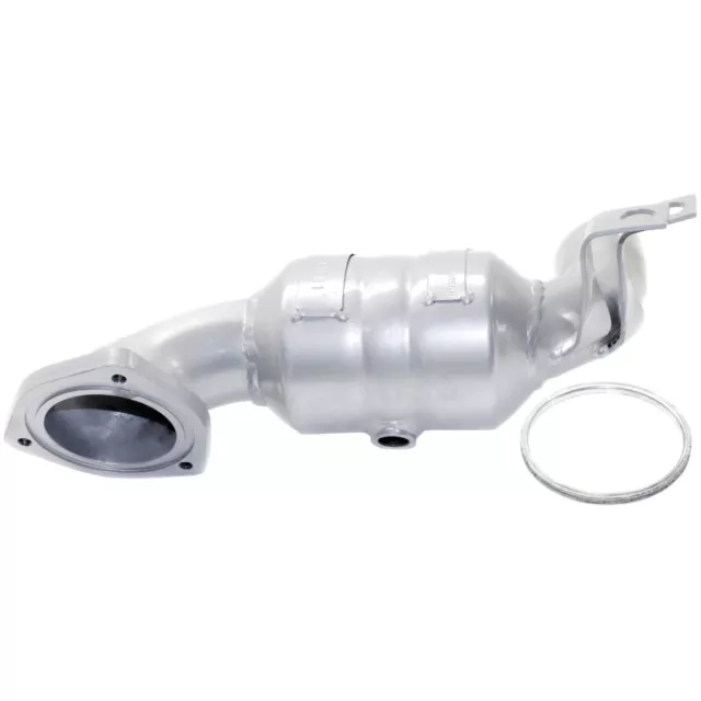 New Catalytic Converter Rear Powdercoated silver For Jaguar X-Type 2003 2002