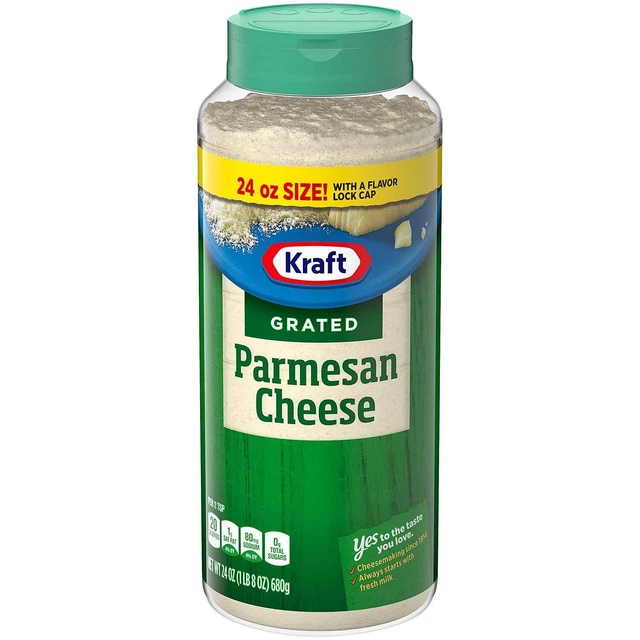 KRAFT GRATED PARMESAN Cheese 24 oz PACK OF 2 33.30 PicClick