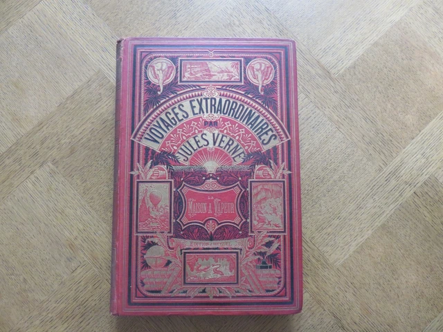 Jules VERNE.hetzel.Voyages extraordinaires. La Maison à vapeur