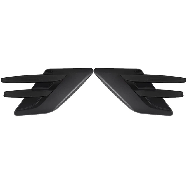 2×Universal Side Vent Car Air Flow Fender Grille Decorative