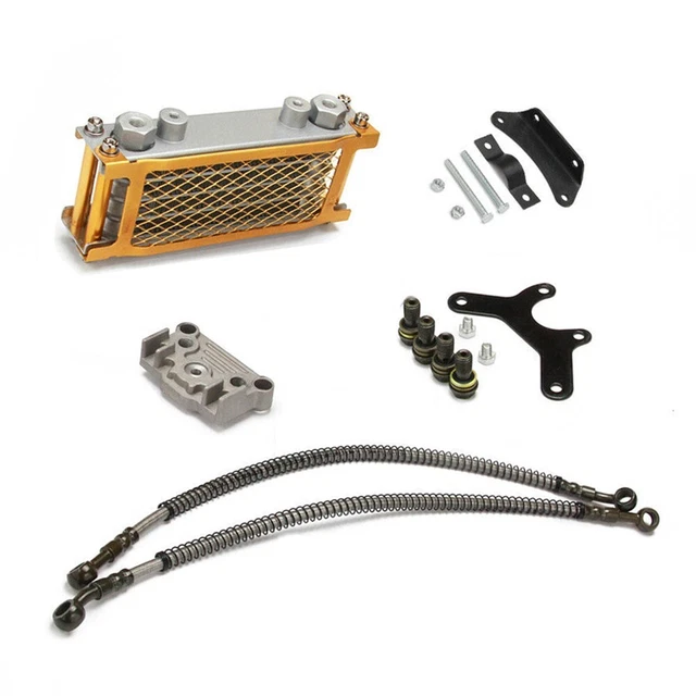 Radiateur Universel Haute Qualité Moto Pièce Huile Refroidisseur de Rechange