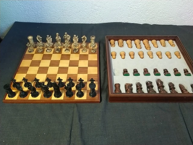 Jeu D'échecs Miniature En Bois – Plateau 6 Cm – À Compléter – France
