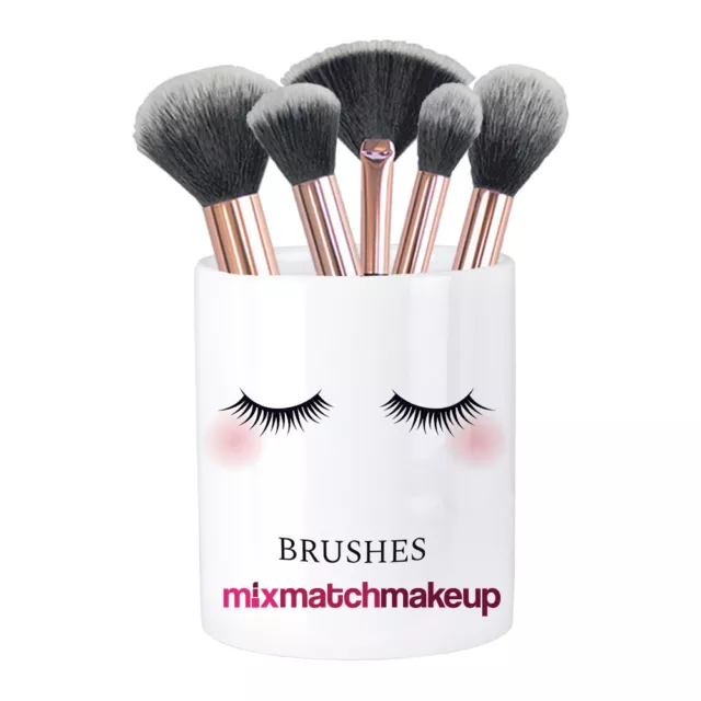 Make Up Brushes Powder Foundation Contour Fan Eyeshadow Blusher Brush