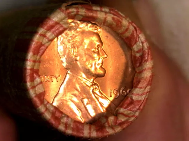 $$1960-P Lincoln Memorial Cent- (1) Roll BU/ Uncirculated-N.F. String&Son!!