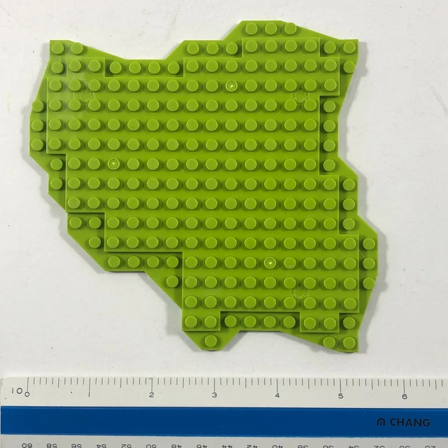 Mega Blocks Green Diorama Terrain Baseplate AM18882 #26