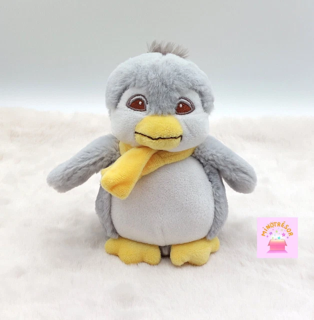JB2 / DOUDOU PELUCHE PETIT BATEAU SOURIS BLANC GRIS 23 CM TBE
