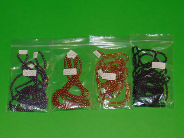 Czech Shipwreck Vintage 4mm Bead Variety Lot of 4 Packs - 121.8 Grams NOS Czech Shipwreck Vintage 4mm Bead Variety Lot of 4 Packs - 121.8 Grams NOS
