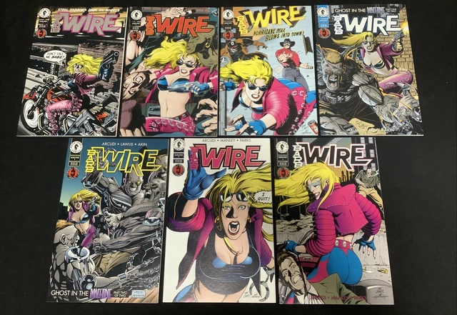 BARB WIRE #1-7 Comic Lot, Greatest World/DARK HORSE, John Arcudi Mike Manley
