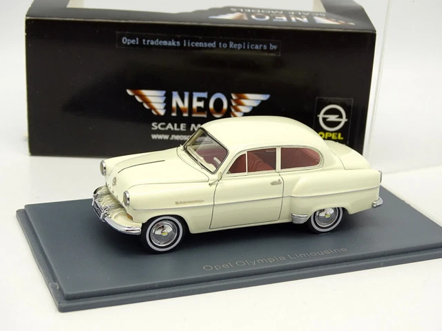 NEO 1/43 - Opel Olympia Rekord Limousine version 2 portes ( résine ) - ER EUR 40,00 - FR NEO 1/43 - Opel Olympia Rekord Limousine version 2 portes ( résine ) - ER EUR 40,00 - FR