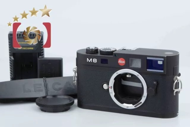 Excellent!! Leica M8 Black 10.3 MP Rangefinder Digital Camera Body