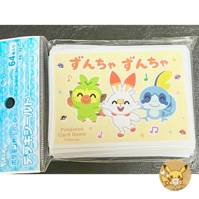 64 sleeves Pika Pika Friends Irasutoya Pokemon Card Sleeves Pokémon TCG NEW