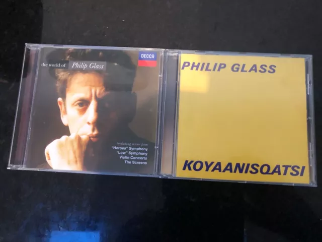 Philip Glass - diverse Titel - 2 x CD Bundle