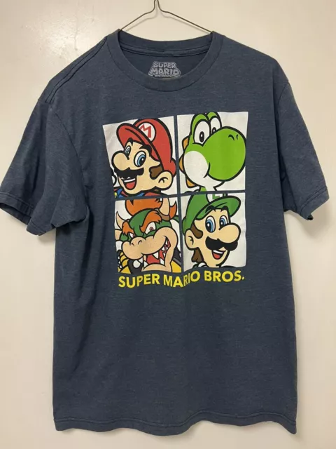 SUPER MARIO BROS Movie Men's Bowser King Of The Koopas Wall Of Fire T ...