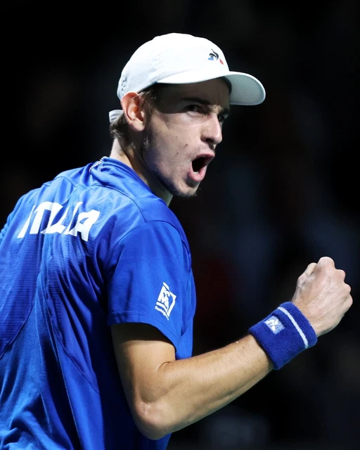 Davis Cup 2023 Italia Campione Del Mondo 2023 Poster 45X32Cm Jannik Sinner