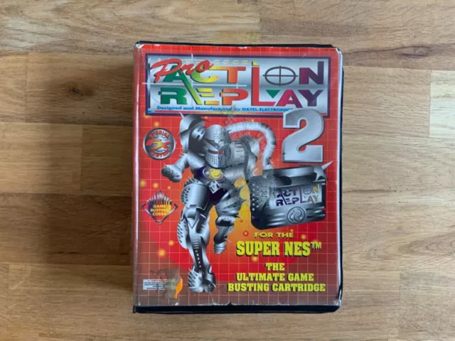 Rare - Pro Action Replay 2 - Jeu vidéo rétro Super Nintendo Snes - EN L'ETAT