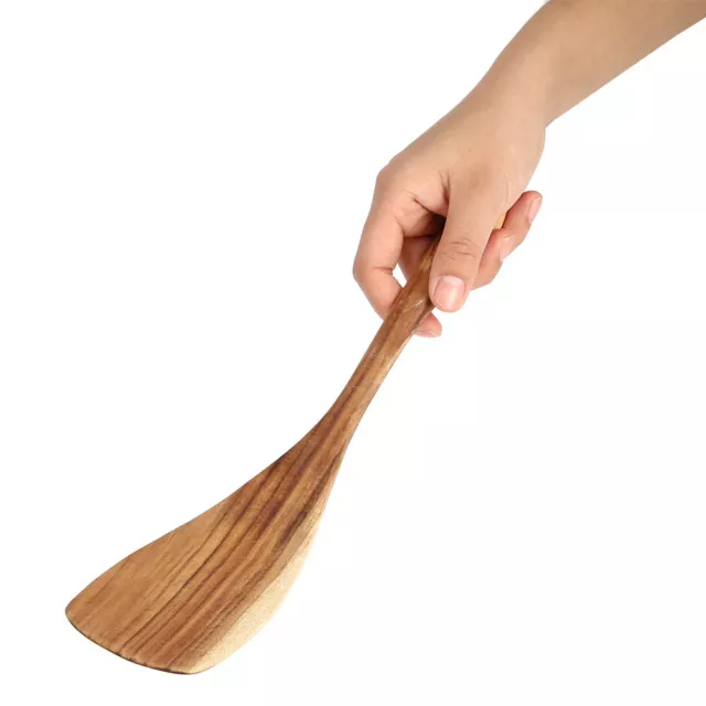 Kitchen Wooden Spatula Turner Fried Shovel Cooking Utensils Shovel Teakwood GS0