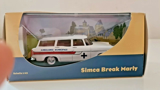 SIMCA VEDETTE MARLY Ambulance 1/43 EUR 19,99 - FR