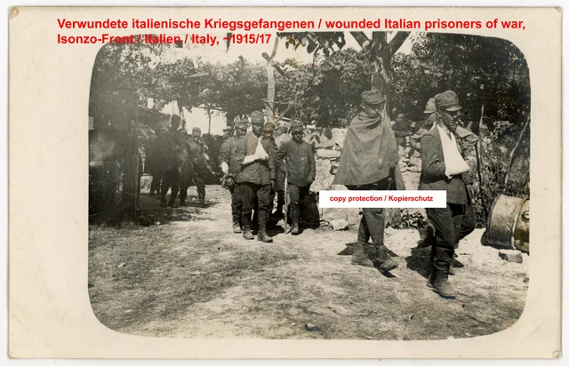 K.u.k Foto Soldat,Kriegsgefangene,Italien,Isonzo,kuk photo POW soldier,italy,ww1