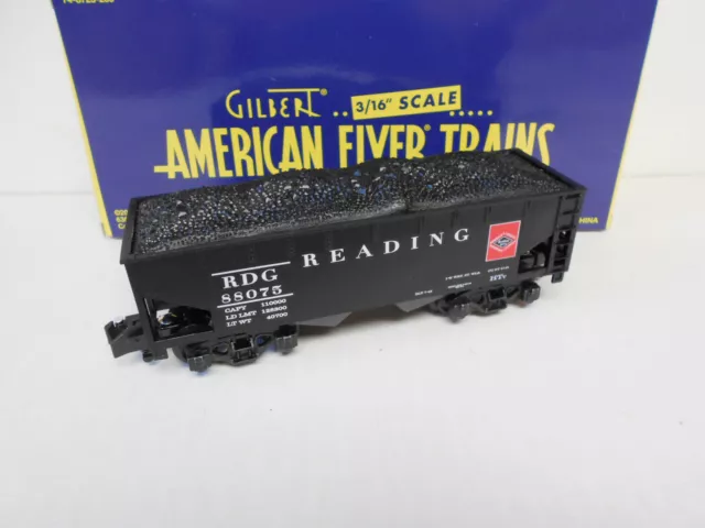 AMERICAN FLYER 6-44106 READING 2 BAY HOPPER S GAUGE AF 2 rail train  NEW IN OB