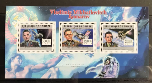Kamarov / Soviet Space - Guinea stamps MNH** AB