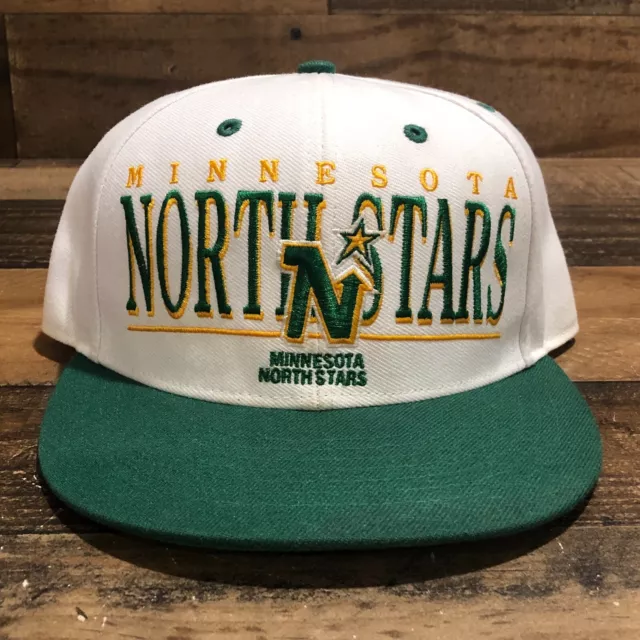 Vintage Minnesota North Stars Sports Specialties Script Snapback