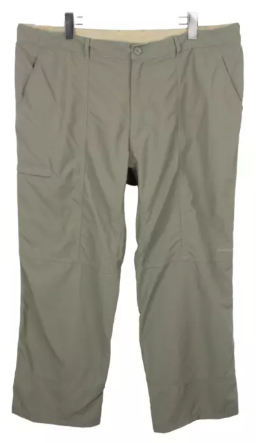 Patagonia Pantalon Homme 2XL Trekking à Motifs Braguette Zip Kaki Vert