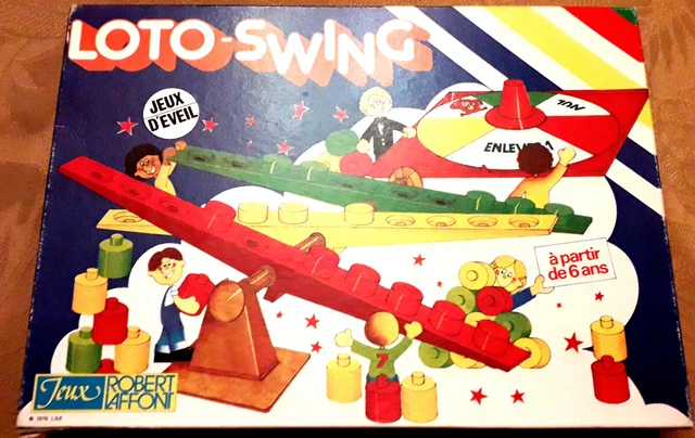 [Vintage 80] Jeu éducatif Loto-Swing Années 80, jeu Laffont, très bon état