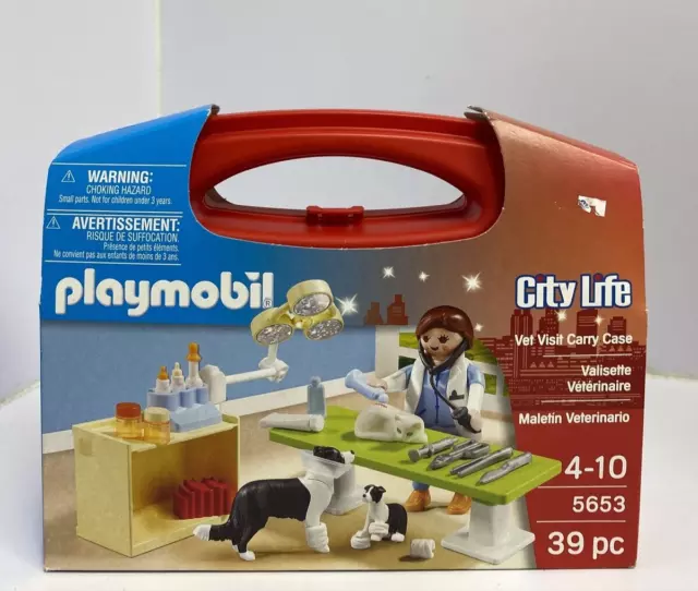 Playmobil City Life Valisette Vétérinaire