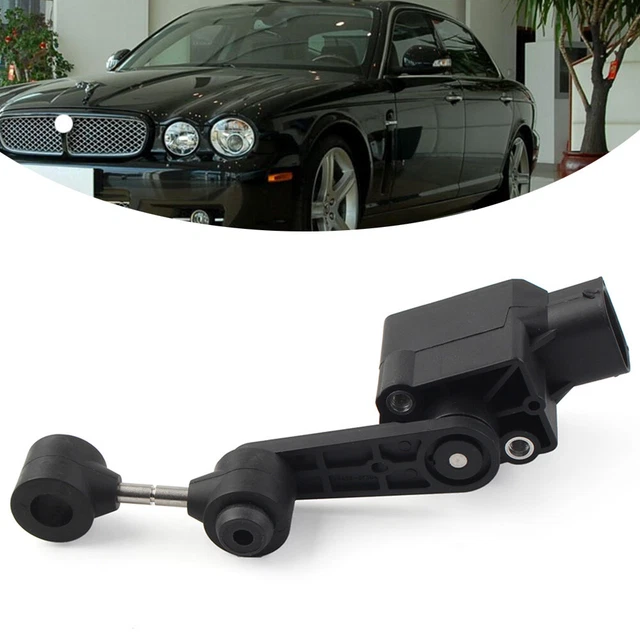 Sensore altezza controllo guida anteriore nero nuovo per Jaguar XJ8 2004-2009 C2C2242