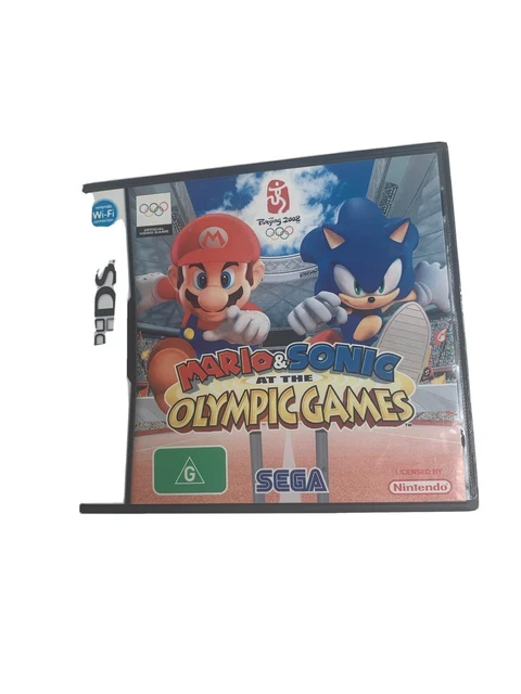 Mario & Sonic at the Olympic Games Nintendo DS PAL ENGLISH PORTUGAL CIB and