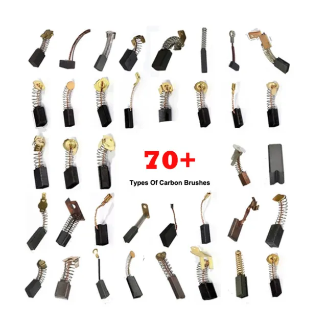 20Pcs Angle Grinder Cutting Machine Electric Hammer Drill Part Carbon Brushes