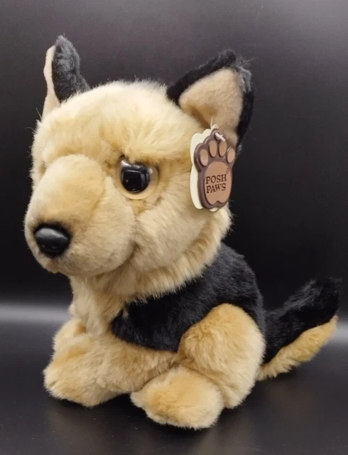 Posh Paws Swizzles Love Hearts Bruce The Bulldog 'TOP DAD' Soft Toy - 7-Inch Plush Gift