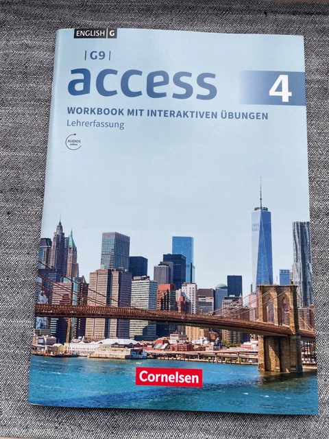 ACCESS 4 G 9 Workbook Lehrerausgabe aktuelle Ausgabe Lehrerfassung mit