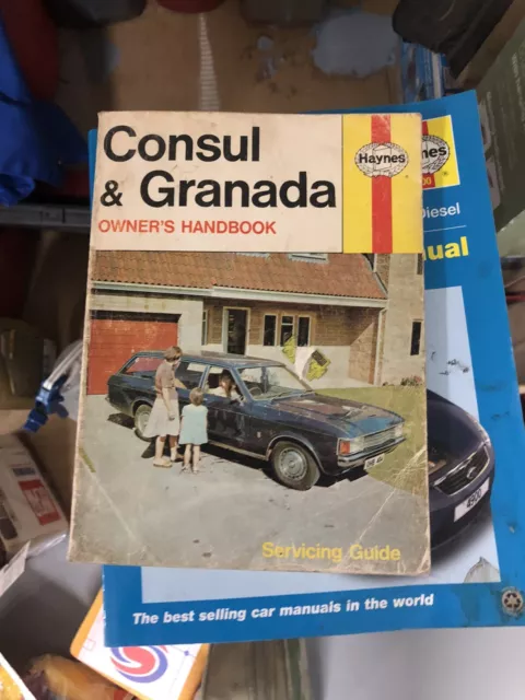 Haynes Ford Consul & Granada Owners Handbook Servicing Guide.