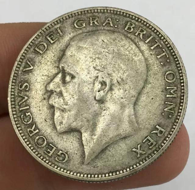 George V 1936 Half Crown Silver Coin 2