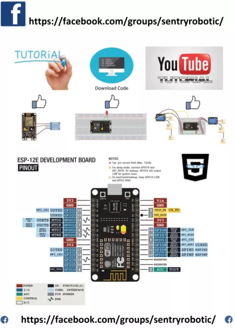 New  NodeMcu Lua CH340G ESP8266 WIFI Internet of Things Development Module Board 2