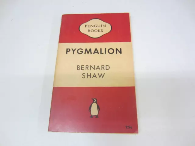1928 Penguin Books PYGMALION A Romance in Five Acts Bernard Shaw Softcover Book