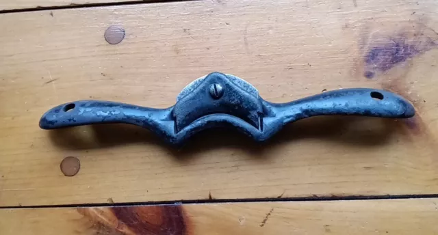 Antique Stanley No. 55 Hollow Face Cast Iron Spoke Shave